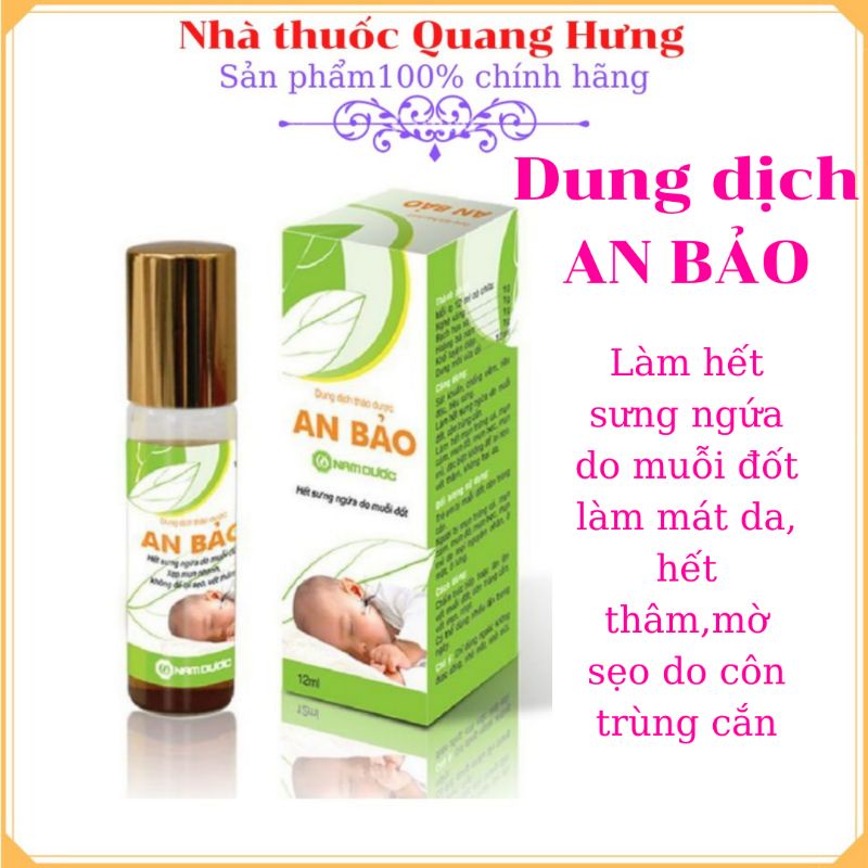 An Bảo tinh dầu tự nhiên hết sưng ngứa do muỗi đốt (12ml )❤️❤️