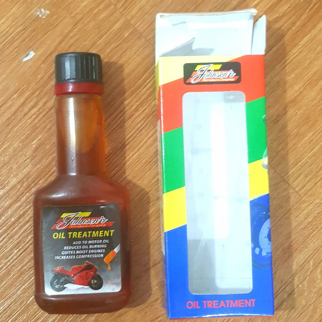 [PHỤ GIA NHỚT XE MÁY] JOHNSEN’S OIL TREATMENT 50ML