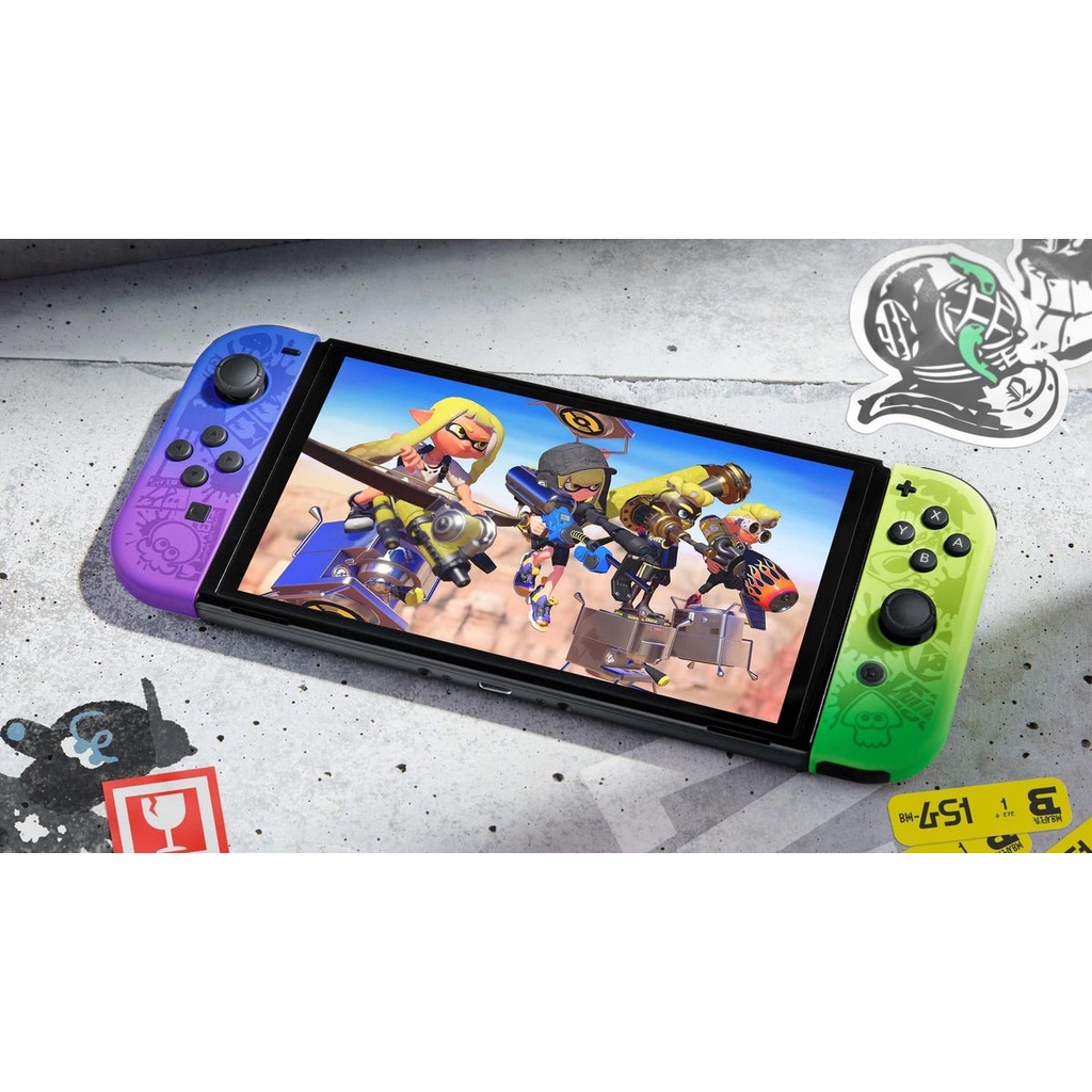 Máy Nintendo Switch Oled Splatoon 3 Model Limited