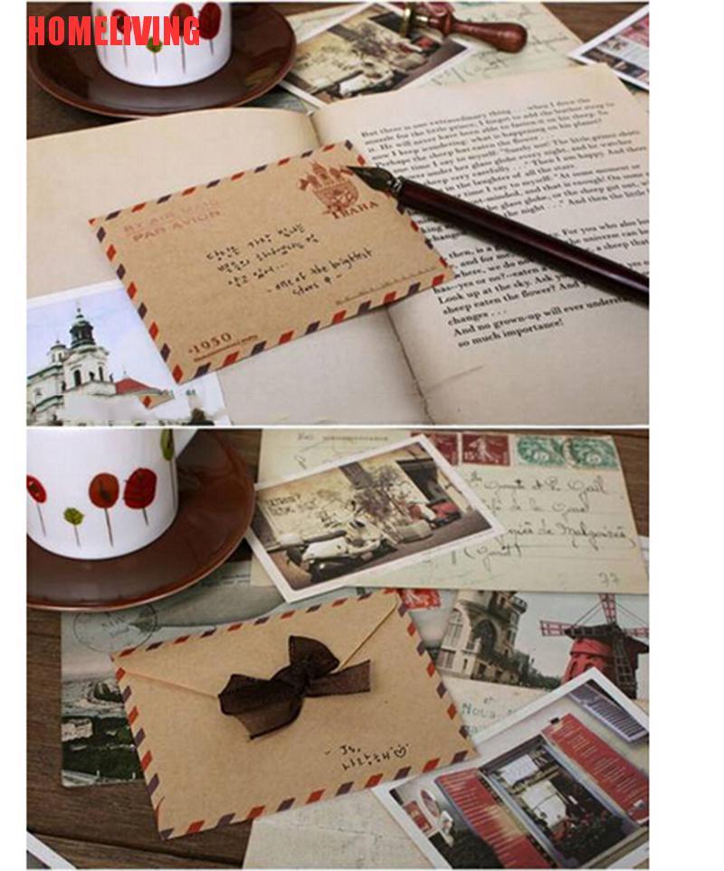 Set 10 Tấm Bưu Thiếp Mini In Chữ Mới