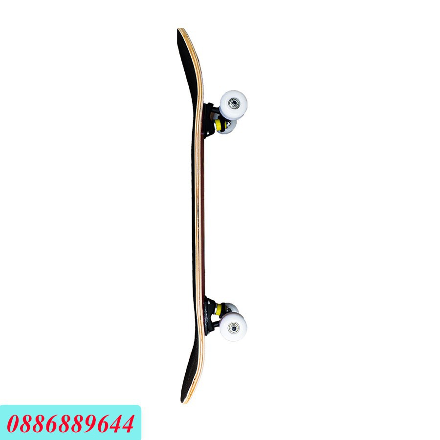 Ván Trượt SkateBoard Zoombie Vàng 950-06 thegioipatinvantruot