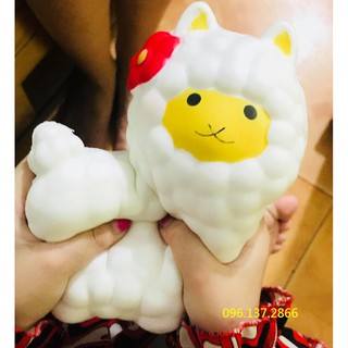  ( Cuutrangkl  ) đồ chơi squishy cừu khổng lồ màu trắng  - đáng yêu hết cỡ   ( thegioidochoi127 )  Yg50