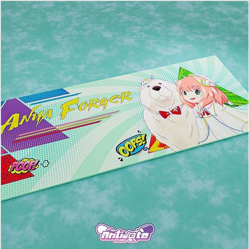 Tấm lót chuột Anya Forger - Waku Waku lót chuột gaming
