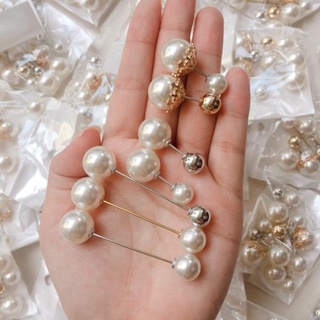 Set 7 Ngọc Trai Cài Áo(Ngọc Trai Nhân Tạo)
