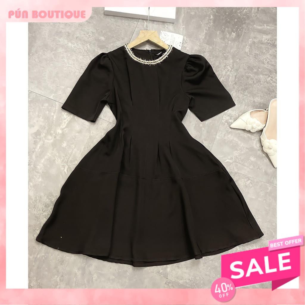 [SIÊU PHẨM] VÁY TIỂU THƯ CỔ VIỀN LI EO ROSY DRESS - ĐẦM CÔNG SỞ THIẾT KẾ SANG CHẢNH ML