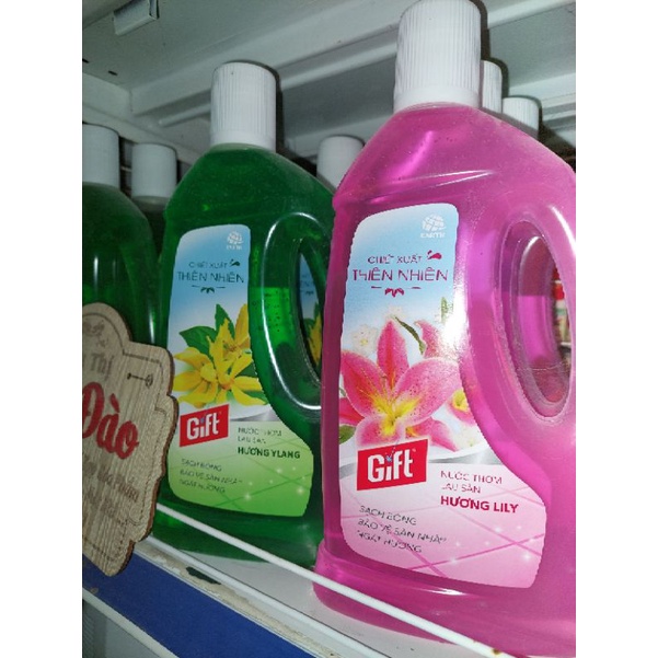 Nước Lau Sàn Gift Đậm Đặc Can 1 Lít Nhiều Loại Hương