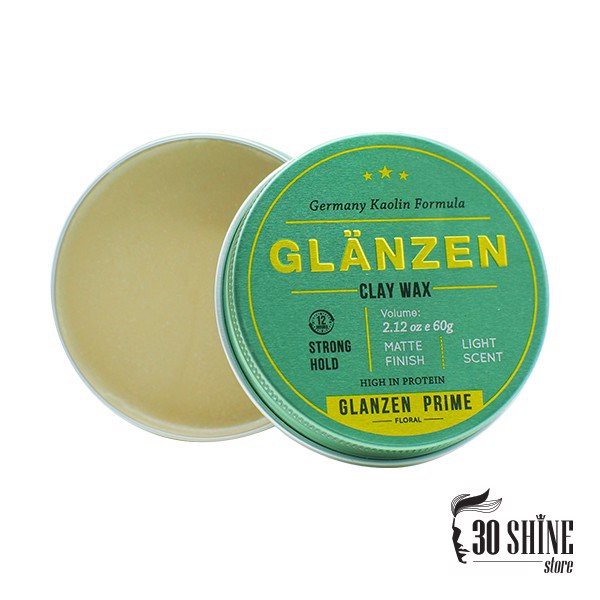 Sáp Vuốt Tóc Cao Cấp Glanzen Prime - Floral Phiên Bản Đặc Biệt Hương Hoa 60g