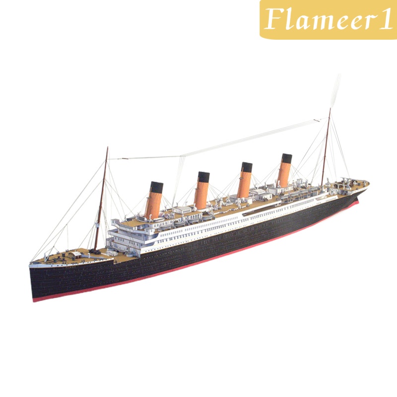 Đồ Chơi Lắp Ráp Mô Hình Tàu Titanic Bằng Giấy Cho Người Lớn Và Trẻ Em