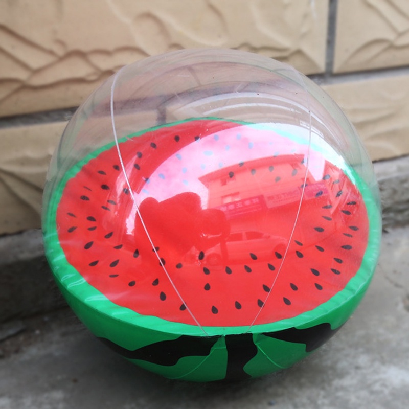 Bóng Bơm Hơi Trong Suốt Hình Dưa Hấu Cho Trẻ Em Và Người Lớn | BigBuy360 - bigbuy360.vn