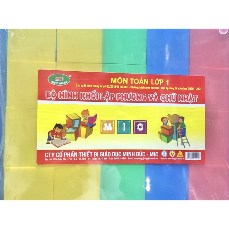 [FREE SHIP] Bộ Học Tập Toán, Tiếng Việt lớp 1 Theo Quy Chuẩn Hãng (MIC)