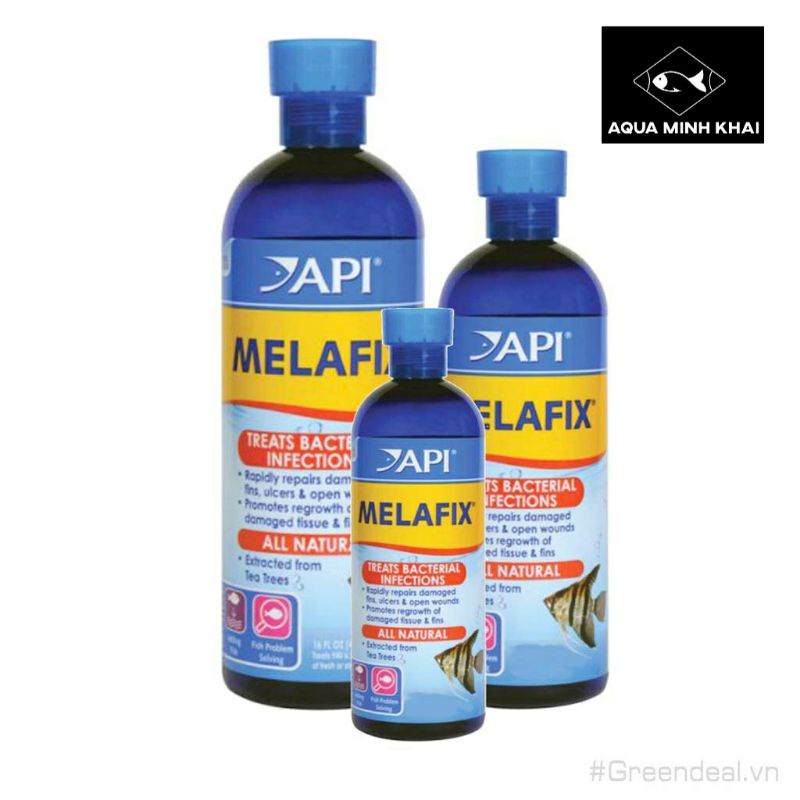 Api melafix - dung dịch trị nhiễm khuẩn nấm cho cá