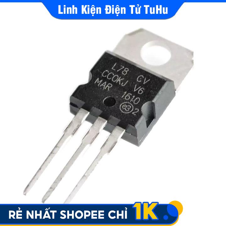 Linh Kiện IC Ổn Áp Nguồn 6V L7806 1.5A TO-220