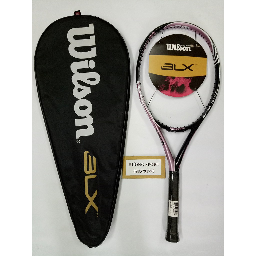 Vợt tennis Wilson 264g tặng căng cước quấn cán và bao vợt - ảnh thật sản phẩm