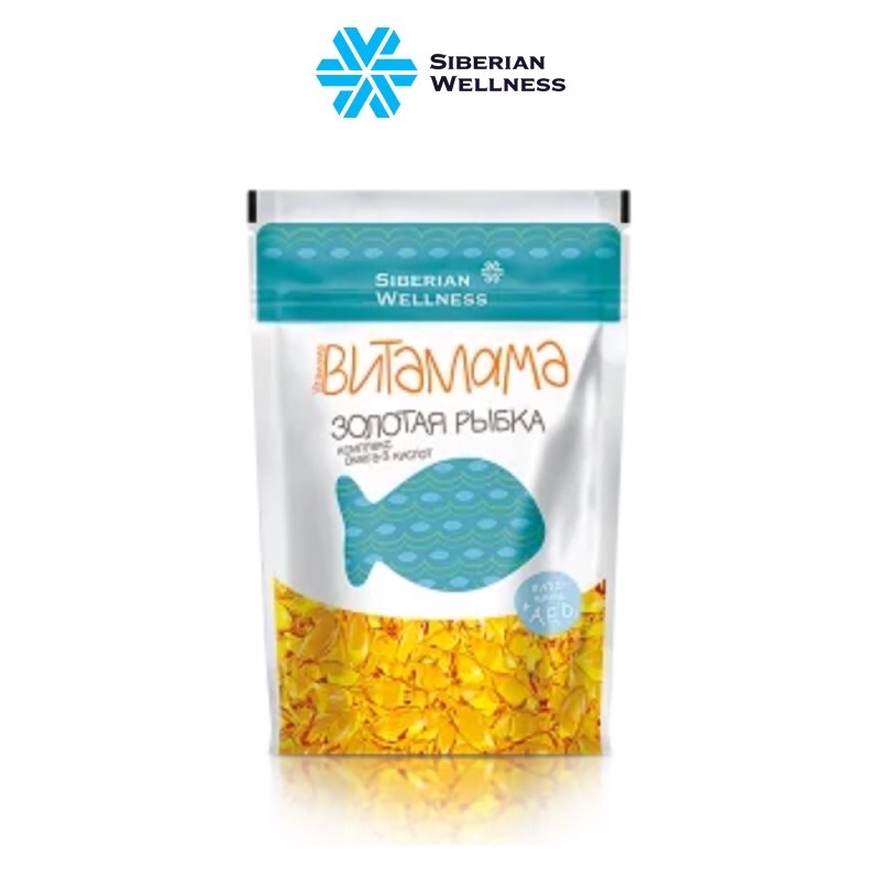 Viên uống Omega 3 vitamama - siberian, lọ 90 viên