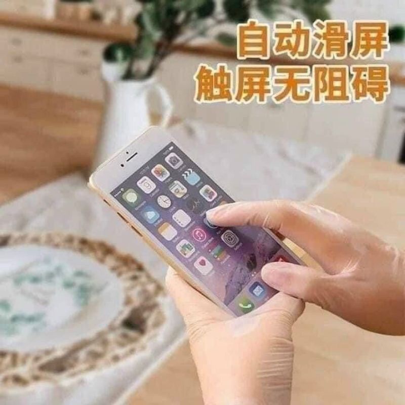 Hộp 100 Găng Tay Siêu Dai Victoria Bay Nấu Ăn Làm Bếp Vệ Sinh