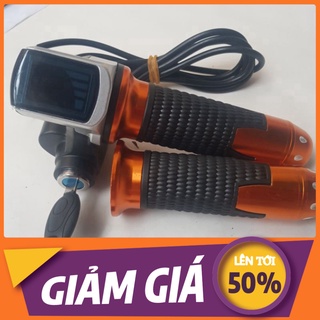 [VIDEO THẬT] Tay Ga Báo Bình 48V Xe Đạp Điện Có Ổ khóa XE ĐIỆN HUY