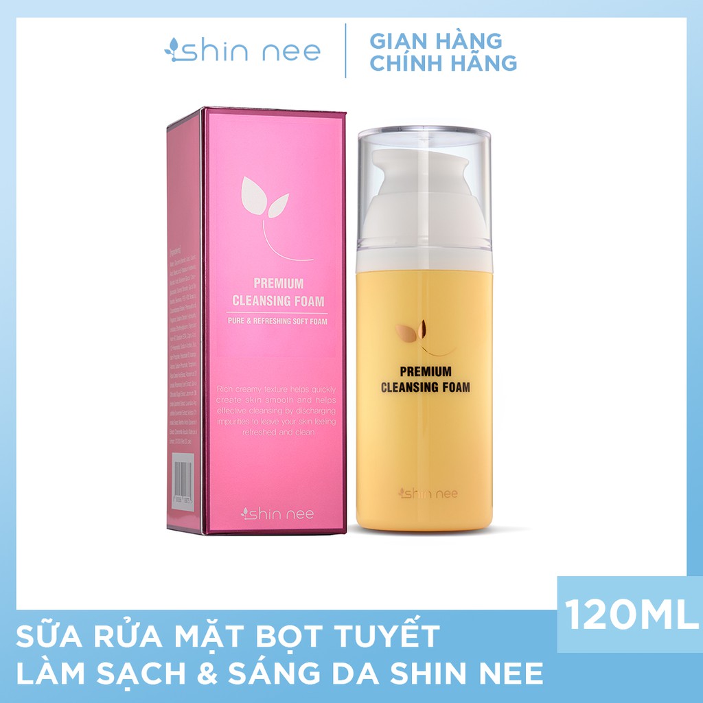 Sữa rửa mặt Premium Cleansing Foam 120ml Mới