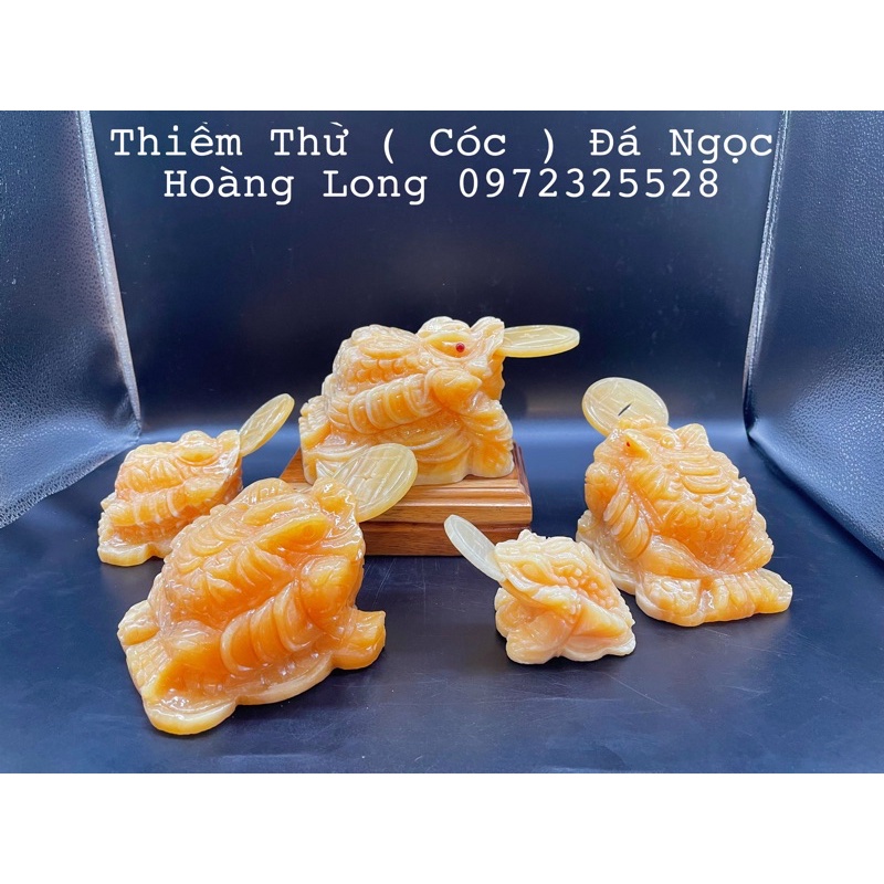 Cóc Thiềm Thừ Đá Ngọc Hoàng Long Phong Thuỷ