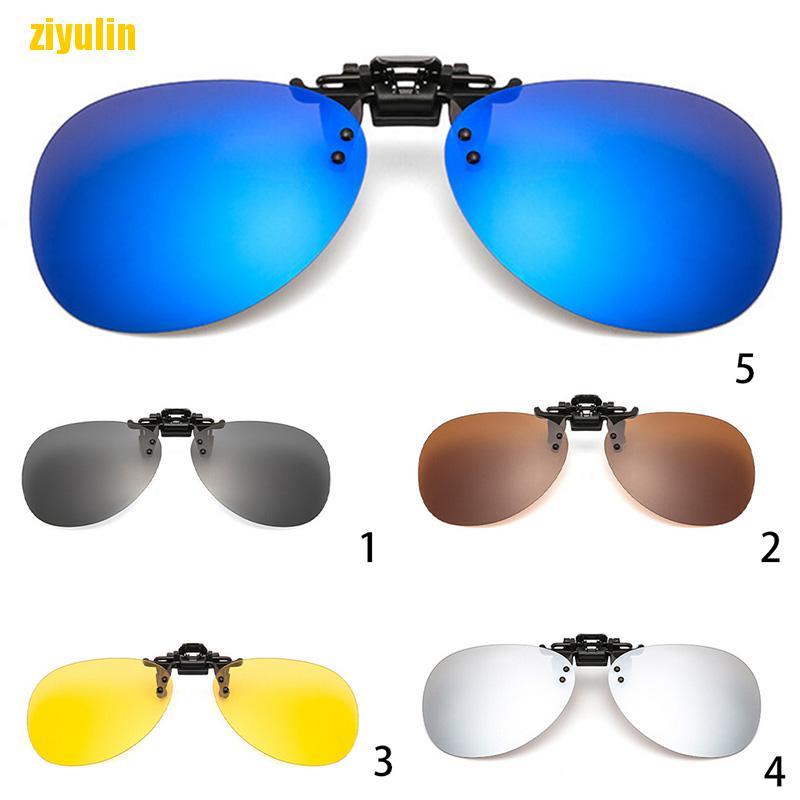 Kẹp Kính Mát Phân Cực Hình Vuông Sáng Tạo Mẫu Mới 2019 Dành Cho Nam