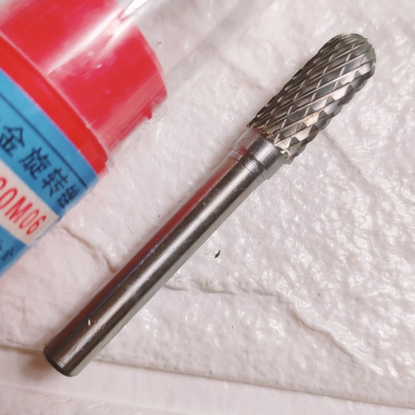 Mũi mài hợp kim hình trụ tròn CX 8mm, chất liệu bằng hợp kim vonfram, (SS6985), điêu khắc gỗ, nhôm, đồng, hợp kim