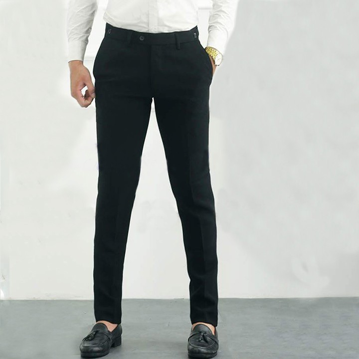 Quần tây nam vải tuyết mưa form dáng trẻ trung Hàn Quốc | BigBuy360 - bigbuy360.vn