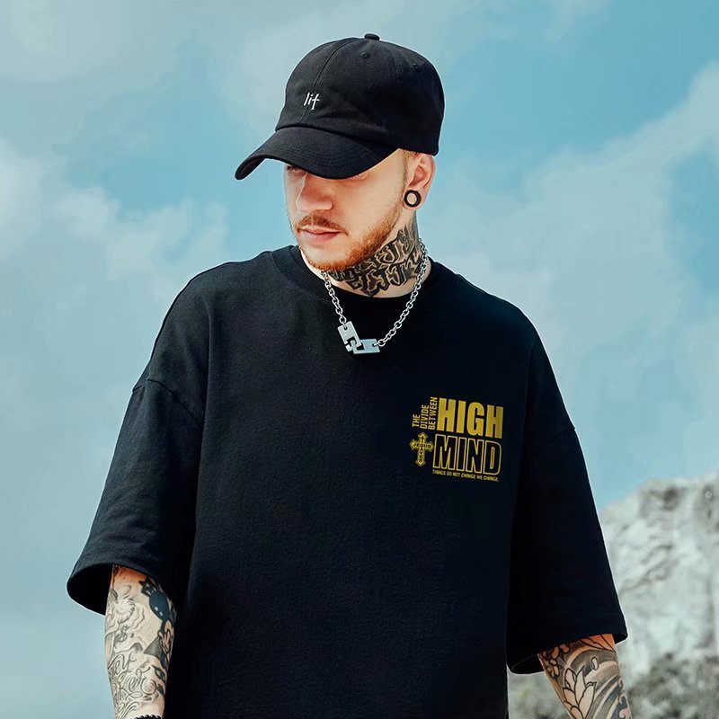 Áo Thun Tay Ngắn Dáng Rộng In Hình Chúa Jesus Phong Cách Âu Mỹ Cổ Điển Thời Trang Mùa Hè Cho Nam Và Nữ S-8Xl