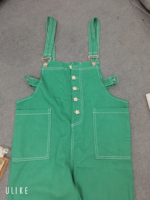 Quần yếm bò xanh lá | BigBuy360 - bigbuy360.vn