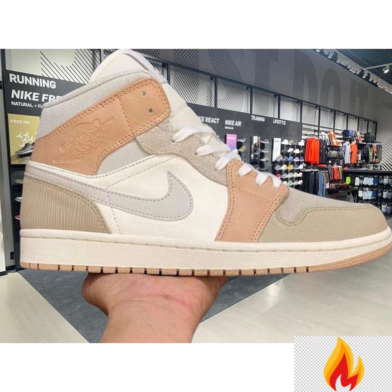 Giày thể thao sneaker Air Jordan 1 Low JD MIlan cổ cao full box 1.1 -O*dc