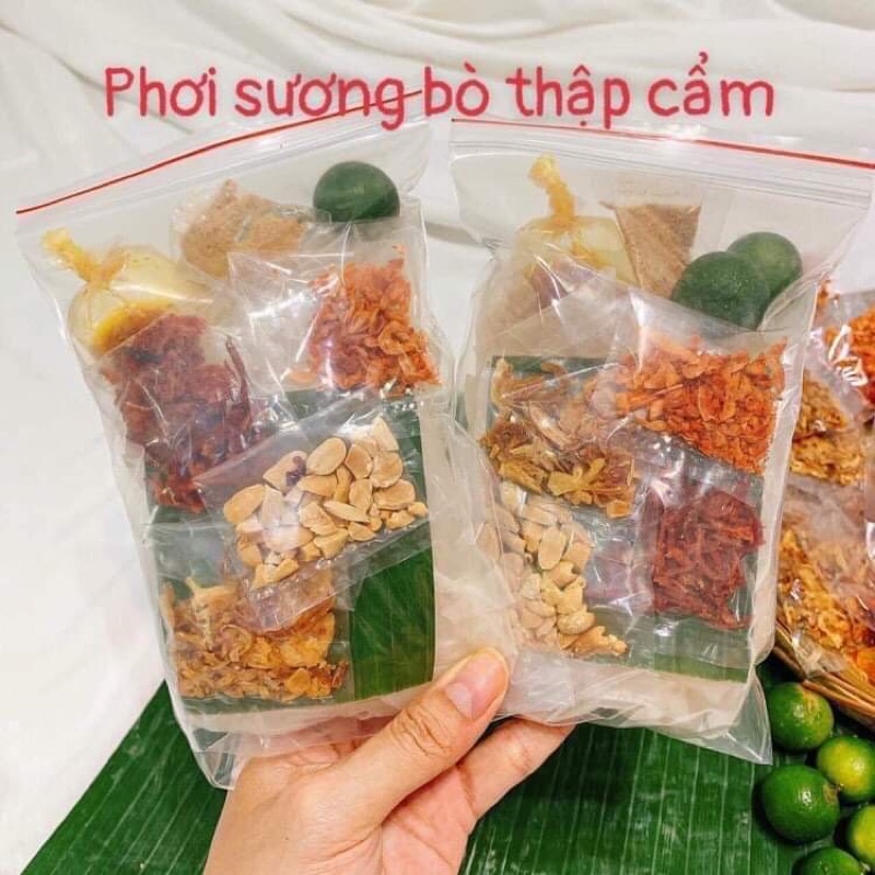 Phơi sương bò thập cẩm
