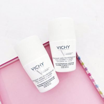 Lăn Khử Mùi Vichy Deodorant Anti-transpirant 48h ( Màu Trắng)