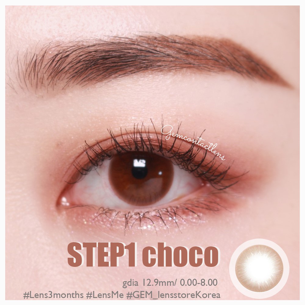 Lens nội địa hàn STEP 1 CHOCO - HSD 3 THÁNG