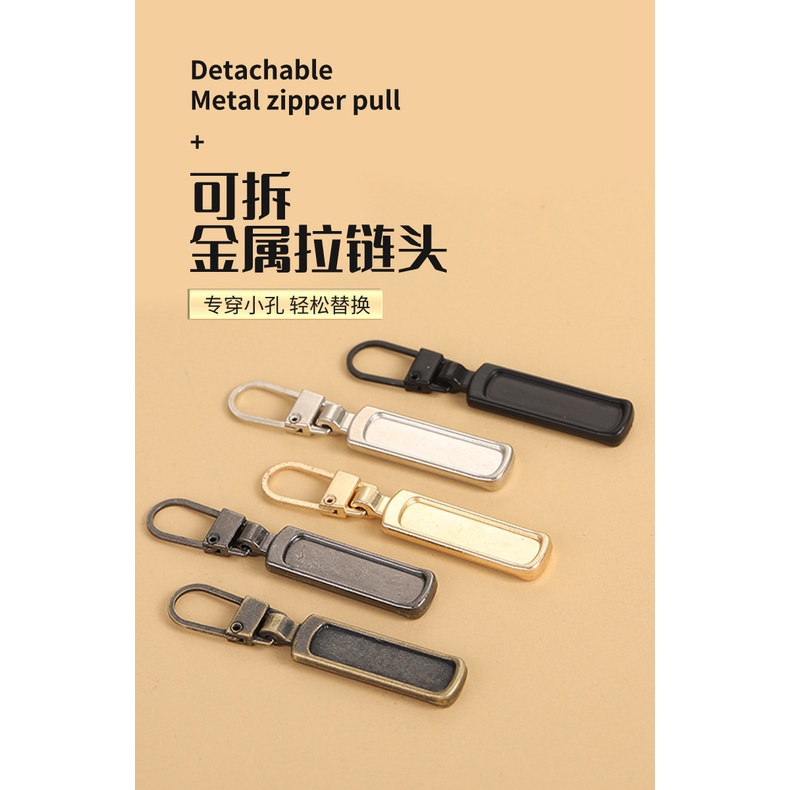 Đầu Khóa Kéo Thay Thế Cho Túi Xách/Quần Áo/Túi Xách