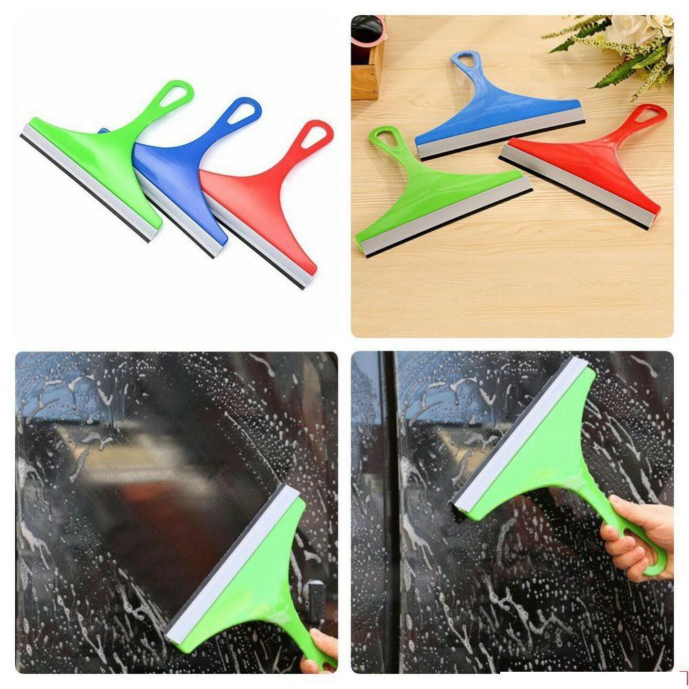 Gạt lau kính cầm tay bằng nhựa - lưỡi silicon mềm