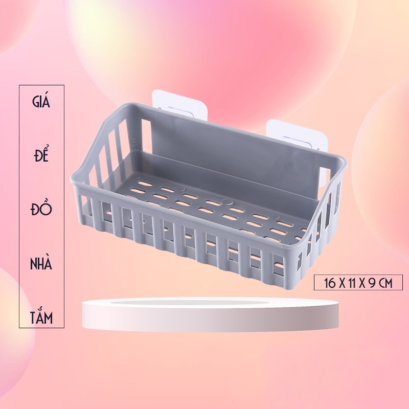 Kệ dán để đồ nhà tắm, nhà bếp