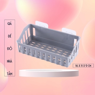 Kệ dán để đồ nhà tắm, nhà bếp