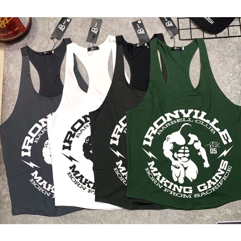 [sale sốc] áo ba lỗ GYM nam,áo ba lỗ cực chất