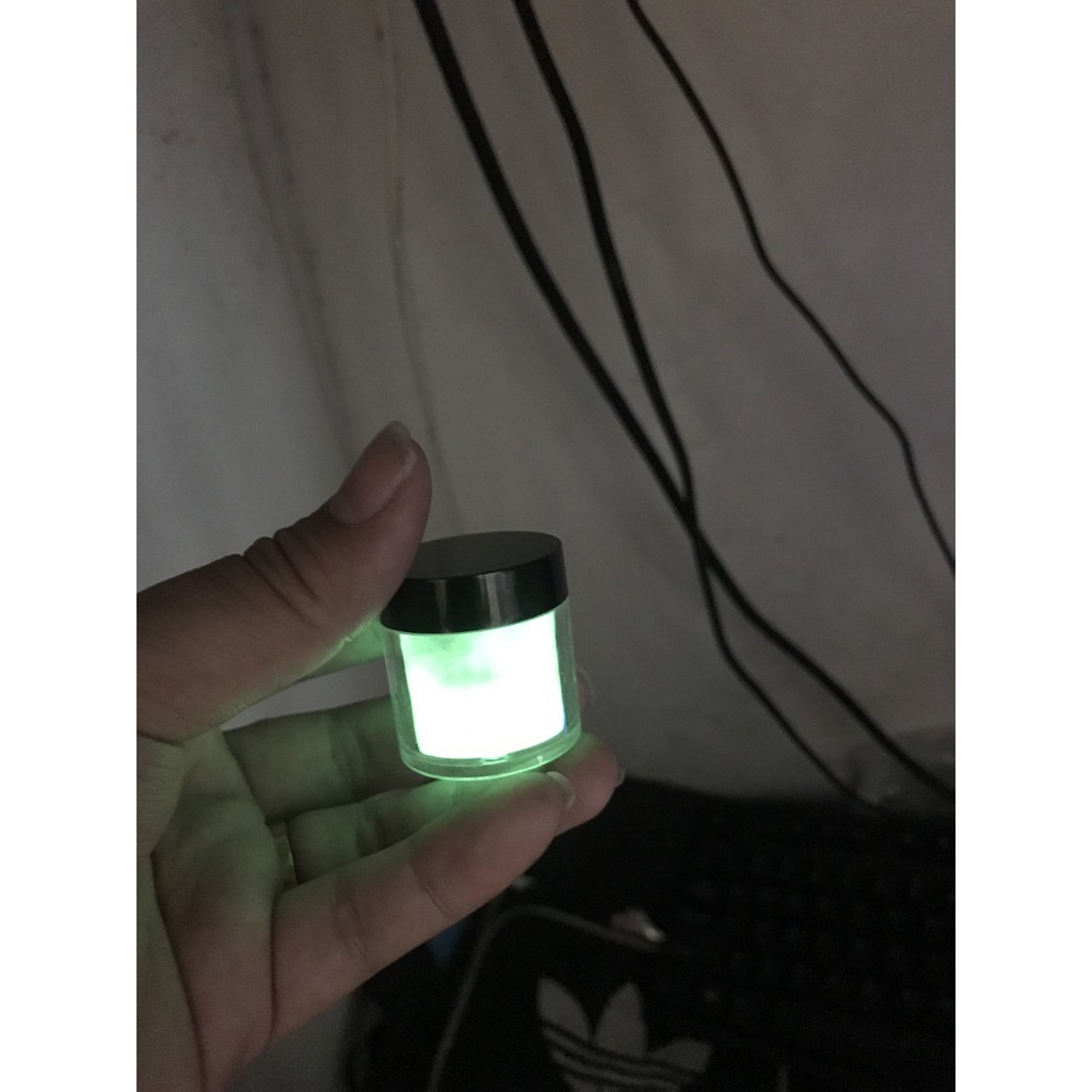 Bột Nail dạ quang siêu sáng loại xịn hũ 10g