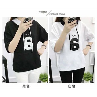 Áo thun số 6 nam nữ cá tính (CÓ ẢNH THẬT)