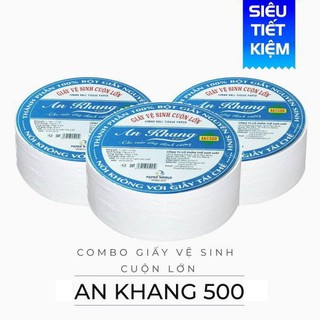 GIẤY VỆ SINH CUỘN LỚN AN KHANG