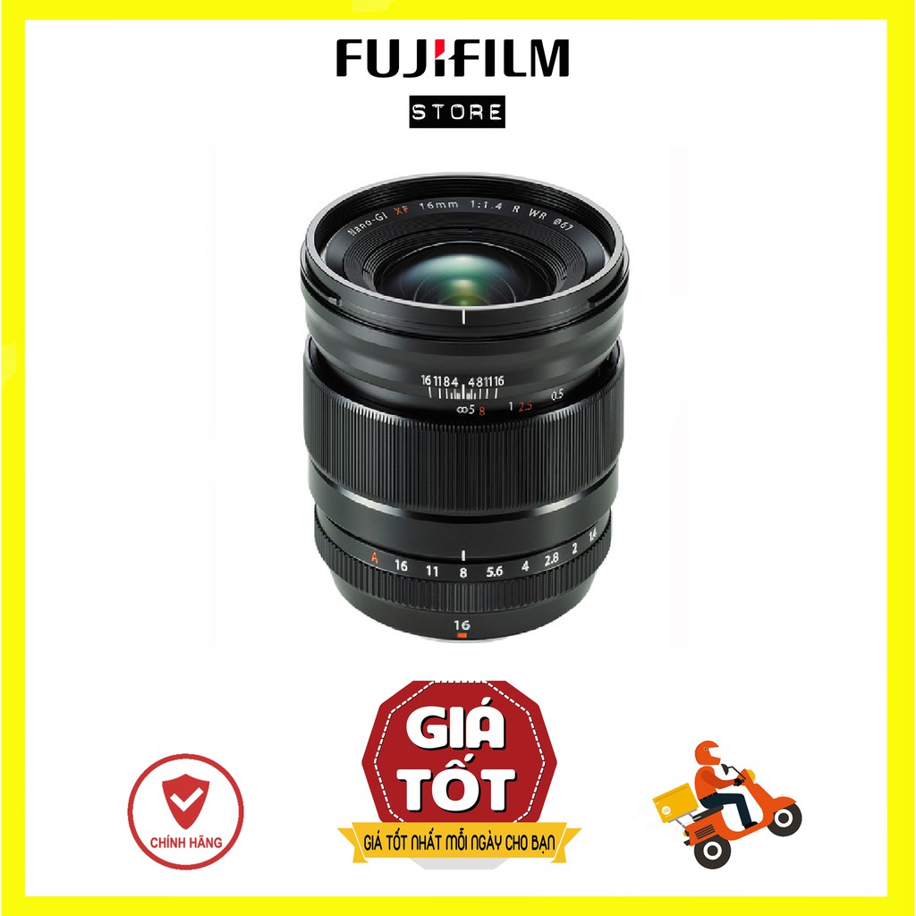 ỐNG KÍNH FUJIFILM XF 16mm F 1.4 R WR