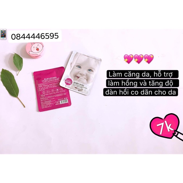 Mặt nạ nội địa Trung BABY SKIN BIOAQUA (Hàng sẵn)