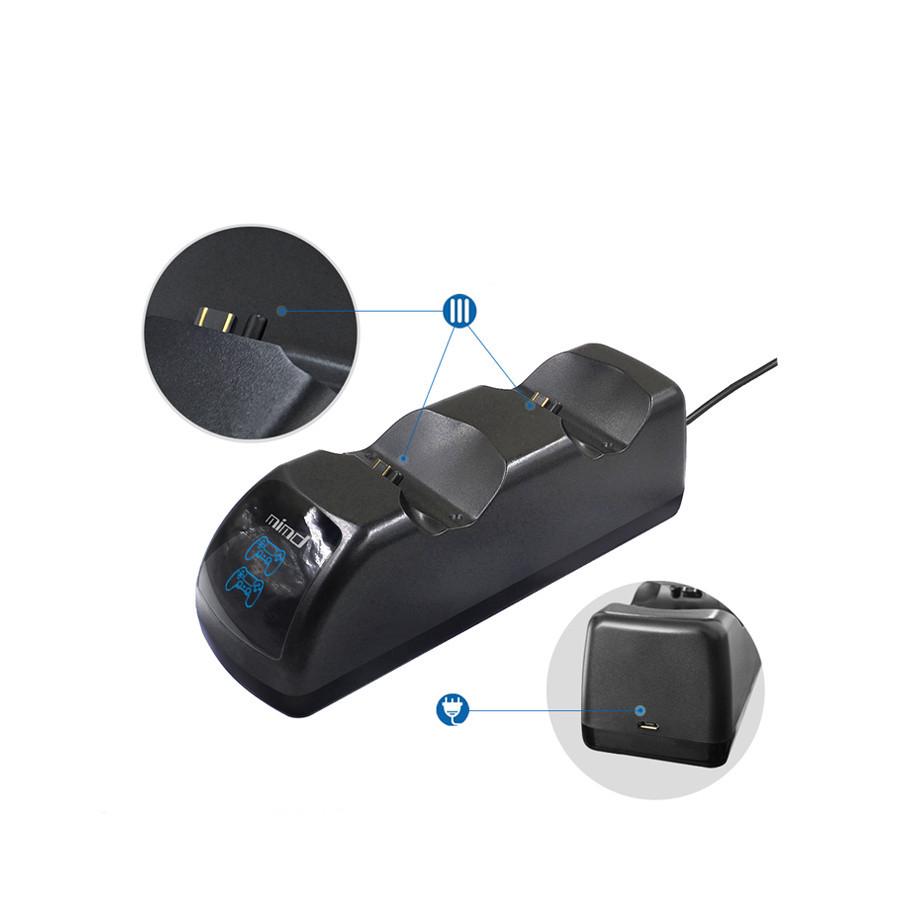 Dock Sạc Đôi Có Đèn Led Cho Ps 4