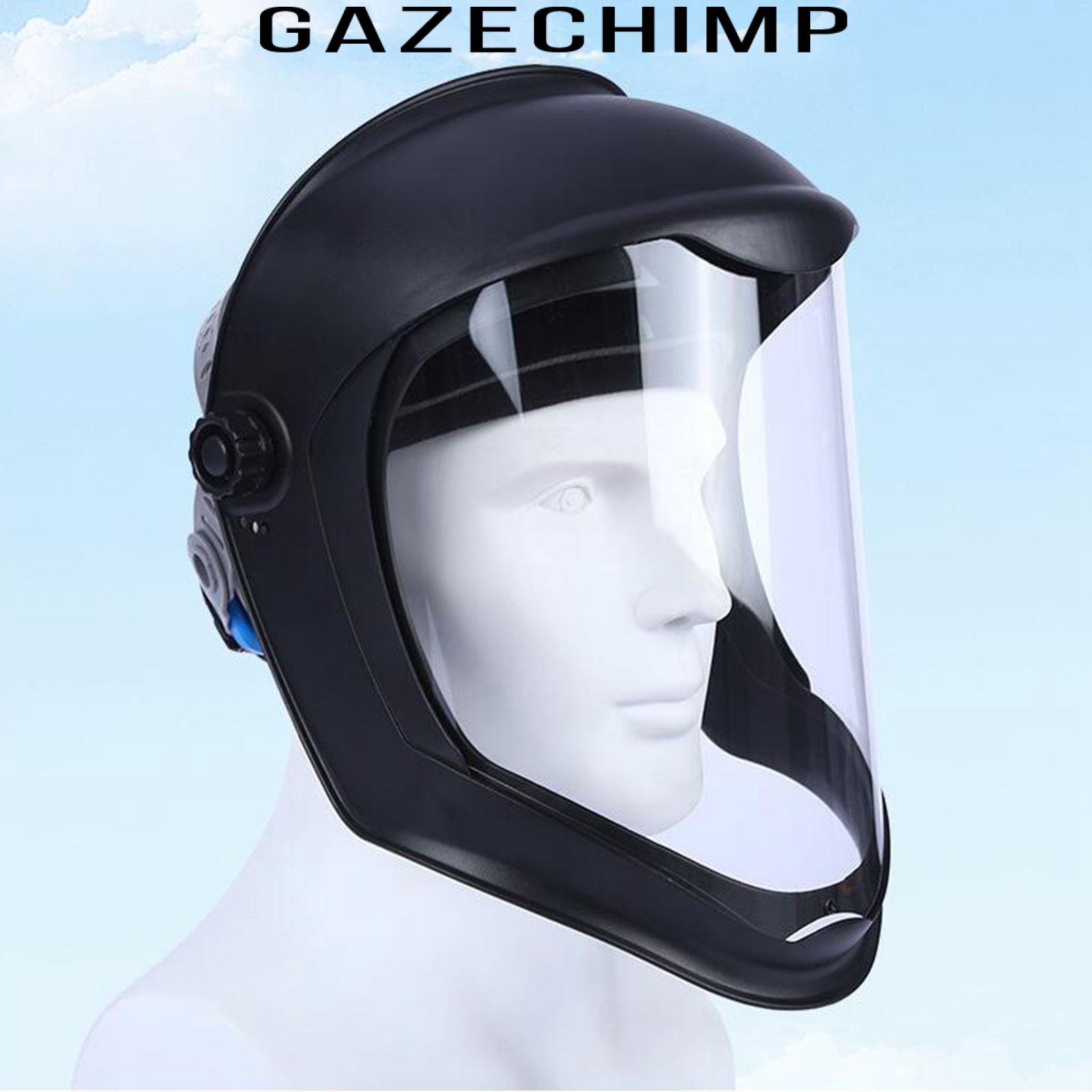 Tấm che mặt Gazechimp có kính trong suốt an toàn chất lượng cao | BigBuy360 - bigbuy360.vn