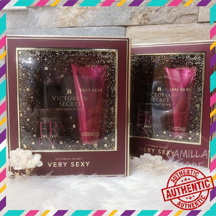 🌹 VERY SEXY 🌹 Set Xịt Thơm Body Mist xịt thơm toàn thân và Dưỡng Thể Victoria Secret - Very Sexy 🌹🌹🌹