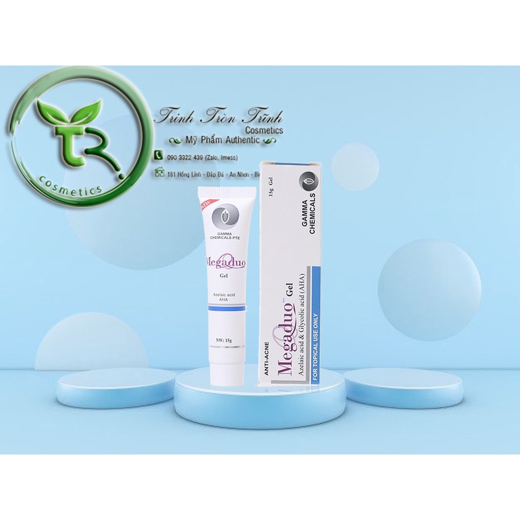 [Chính Hãng] Gel Ngừa Mụn, Giảm Thâm Megadou AHA 15g