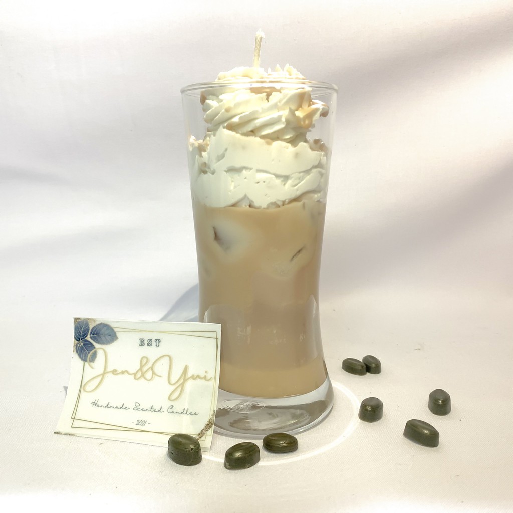 Nến Thơm Nghệ Thuật Ly Frappuccino Jen&Yui Handmade Scented Candle