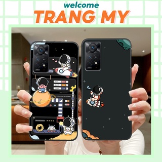 Ốp lưng Xiaomi Redmi Note 11/ Redmi Note 11S hình vũ trụ, phi hành gia astronaut