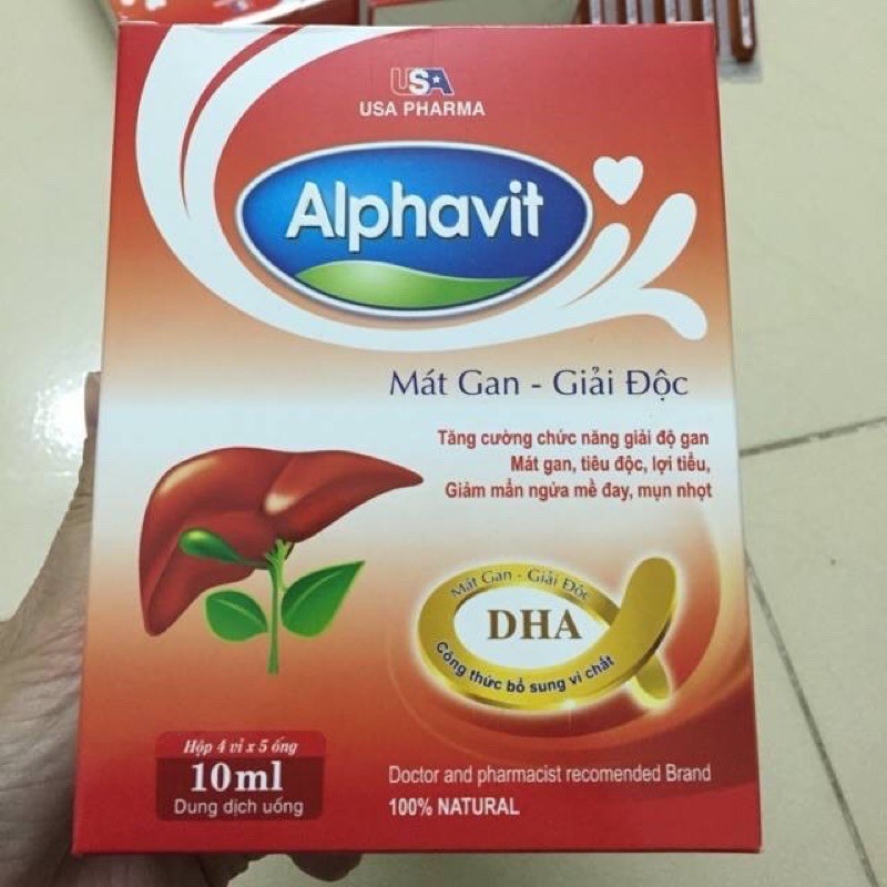 Alphavit Ăn Ngon Ngủ Tốt bổ sung sắt, bổ sung canxi, tăng cường miễn dịch, tăng hấ thụ, mát gan giải độc