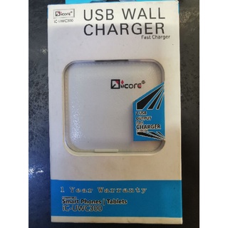 Cóc sạc icore 2 cổng usb uwc30o