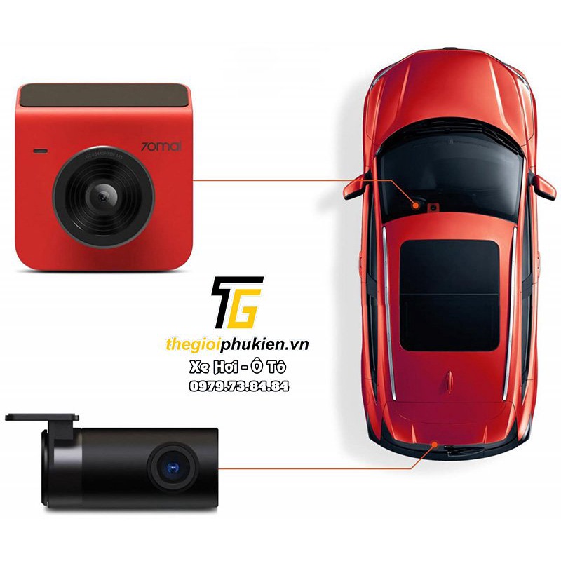Camera hành trình mắt trước chính hãng Xiaomi 70mai Dash Cam A400 quốc tế | BigBuy360 - bigbuy360.vn
